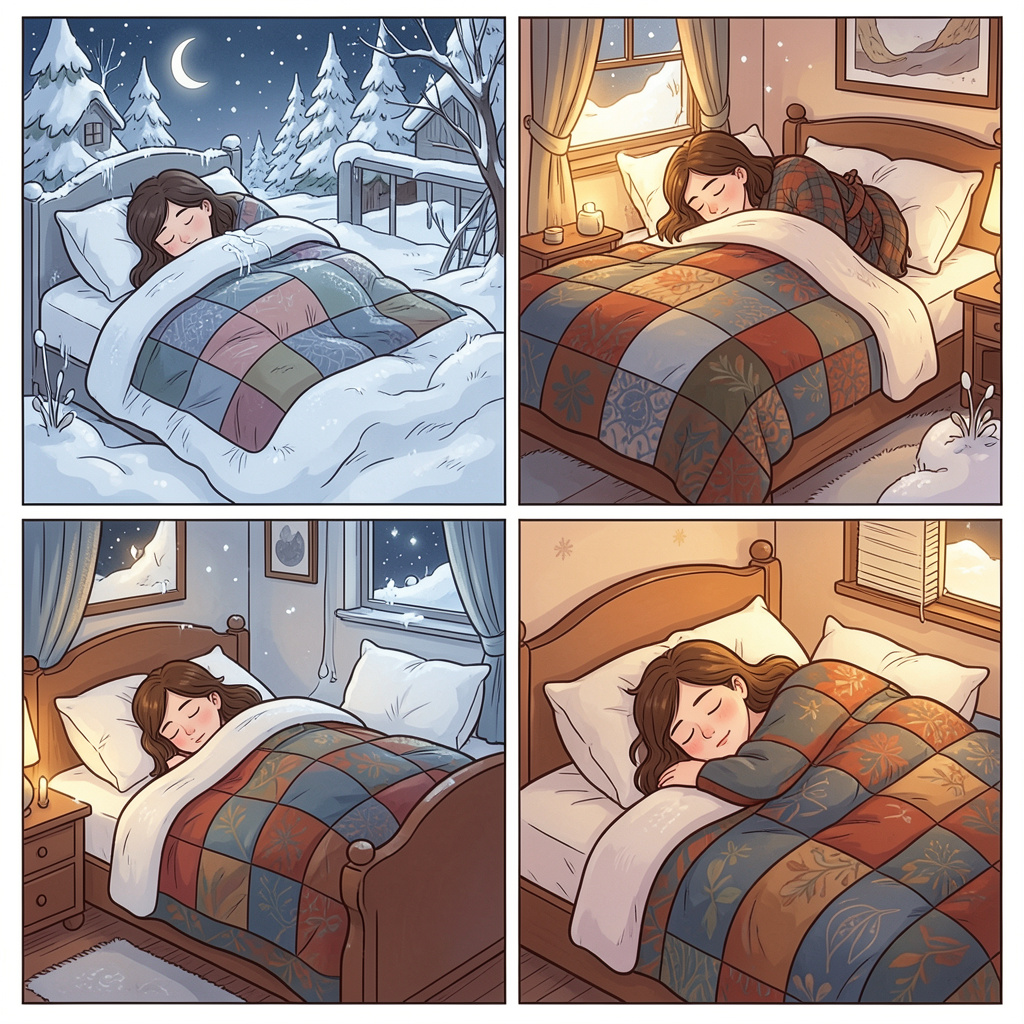 Vier seizoenen en hun effect op slaap